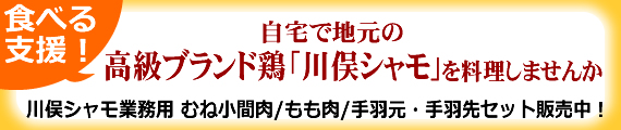 食べる応援!自宅で地元の高級ブランド鶏「川俣シャモ」を料理しませんか